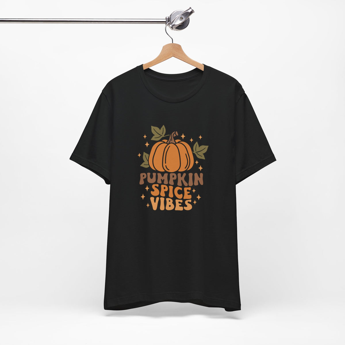 Pumpkin Spice Vibes Unisex Jersey Short Sleeve Tee