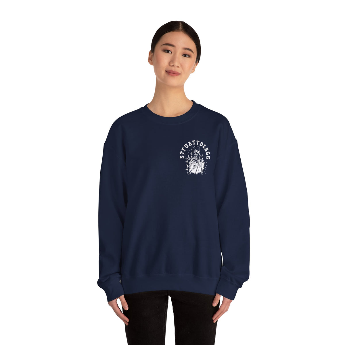 STFUAUATTDLAGG nisex Heavy Blend™ Crewneck Sweatshirt