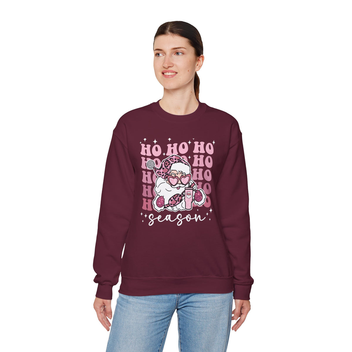 Ho Ho Ho Season Unisex Heavy Blend™ Crewneck Sweatshirt