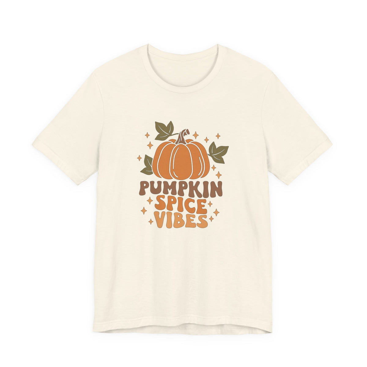 Pumpkin Spice Vibes Unisex Jersey Short Sleeve Tee