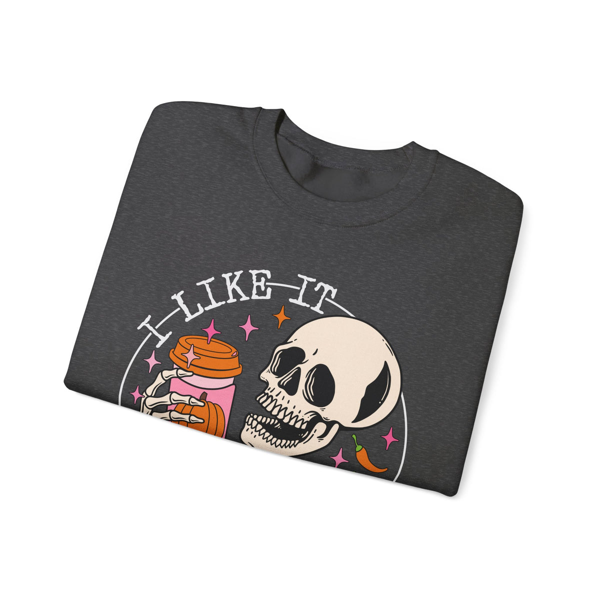 I Like It Extra Spicy Unisex Heavy Blend™ Crewneck Sweatshirt