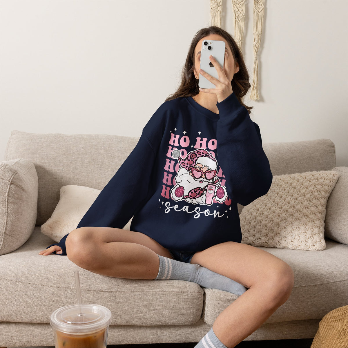 Ho Ho Ho Season Unisex Heavy Blend™ Crewneck Sweatshirt