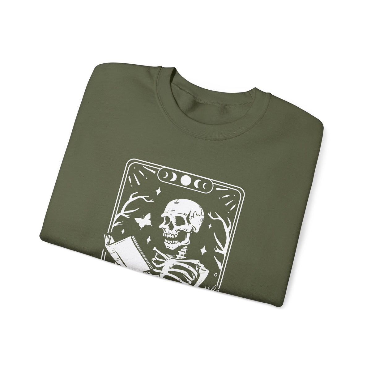 The Reader Tarot Unisex Heavy Blend™ Crewneck Sweatshirt