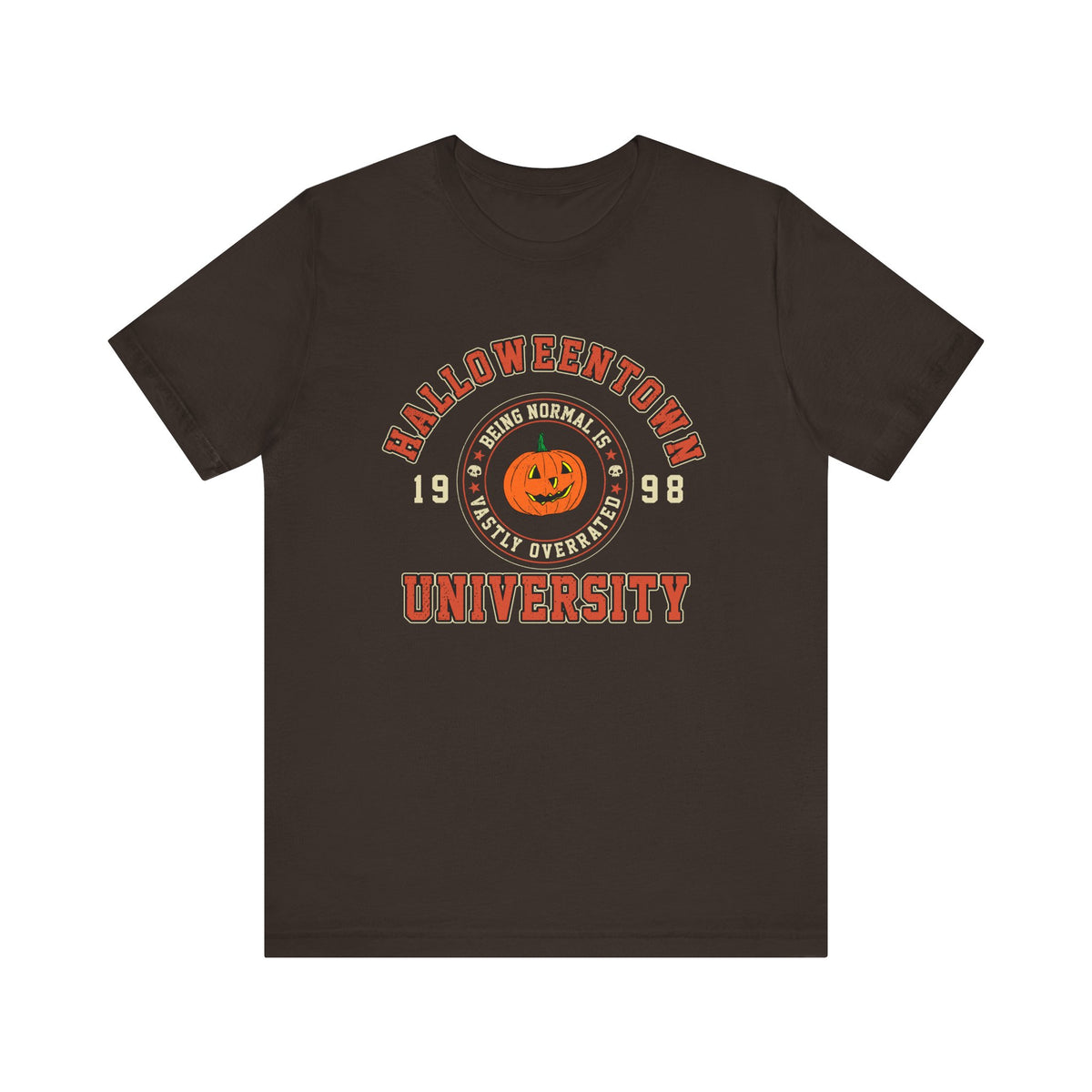 Halloween Town University Unisex Jersey Short Sleeve Tee