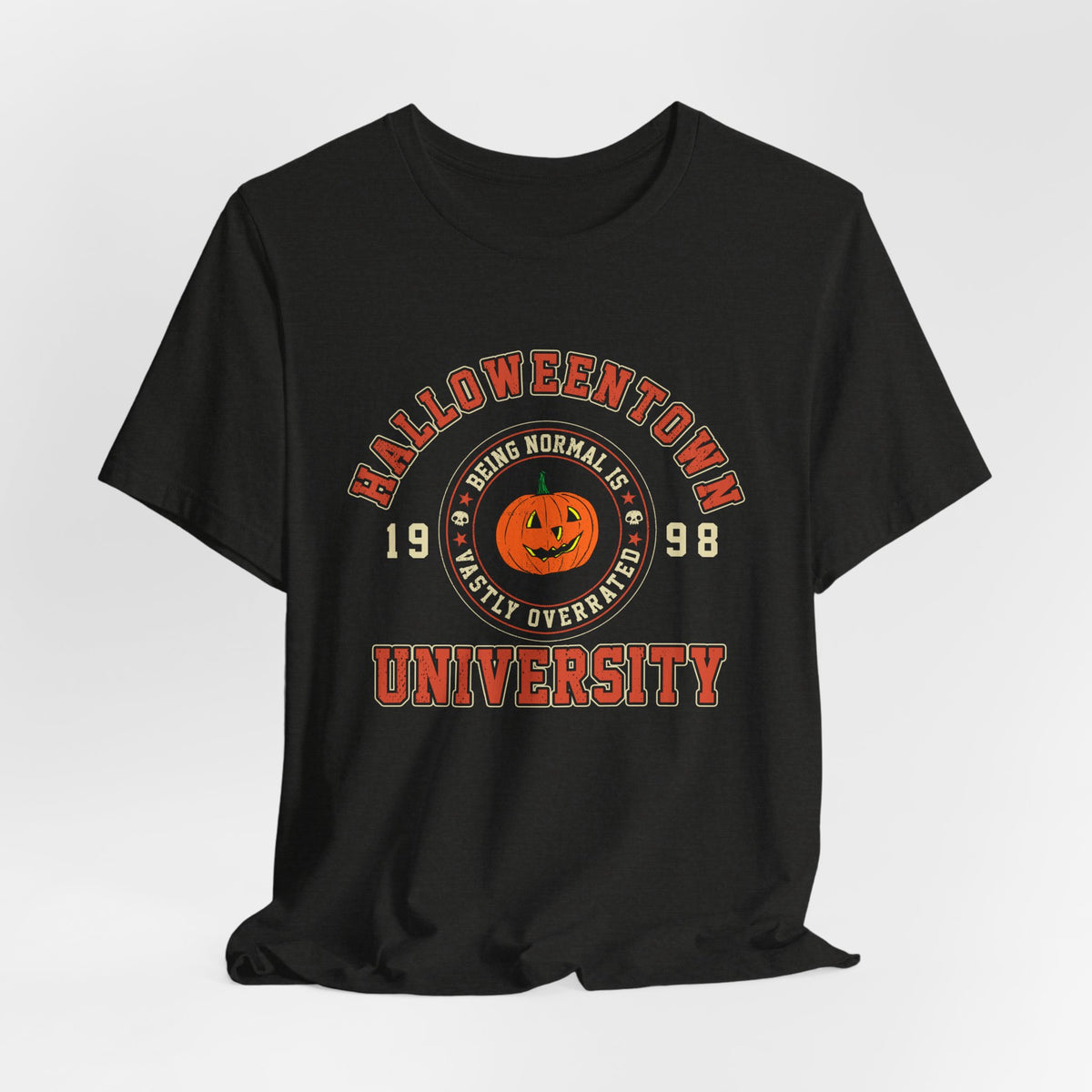 Halloween Town University Unisex Jersey Short Sleeve Tee