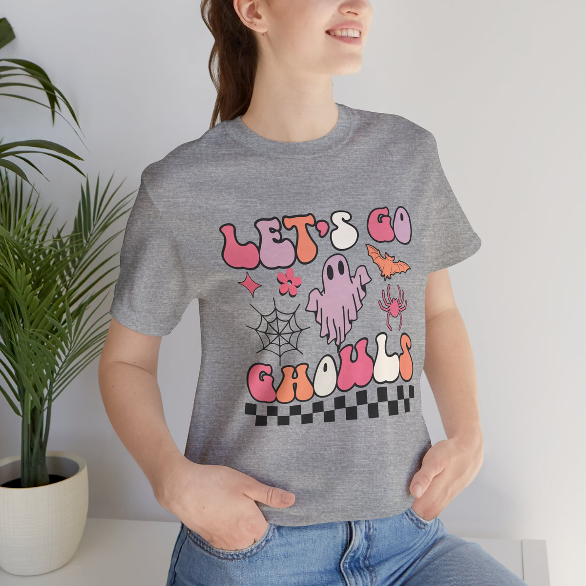 Let's Go Ghouls Unisex Jersey Short Sleeve Tee