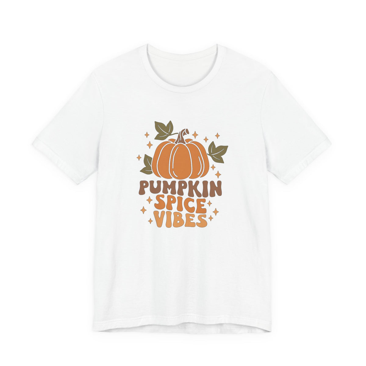 Pumpkin Spice Vibes Unisex Jersey Short Sleeve Tee