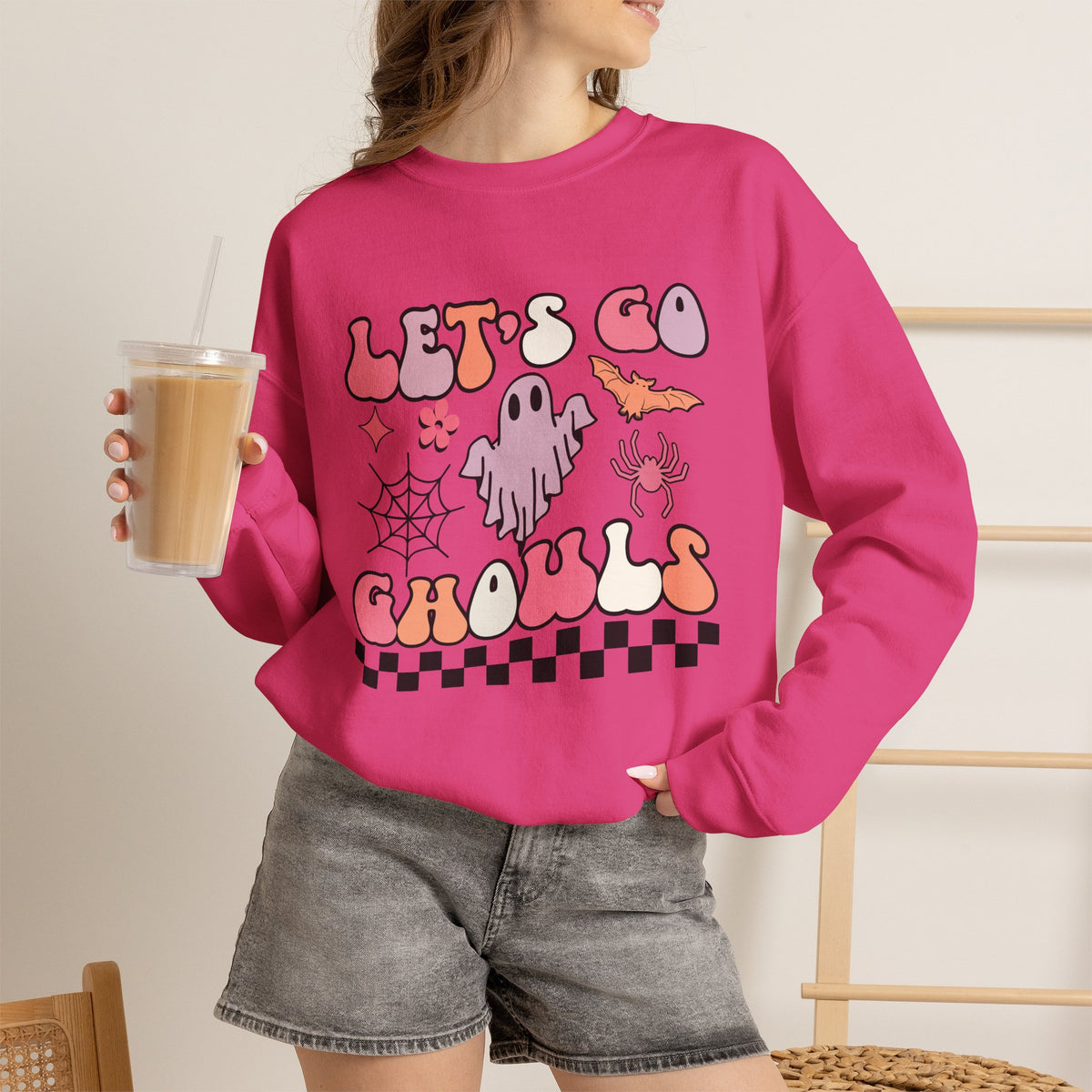 Let's Go Ghouls Unisex Heavy Blend™ Crewneck Sweatshirt