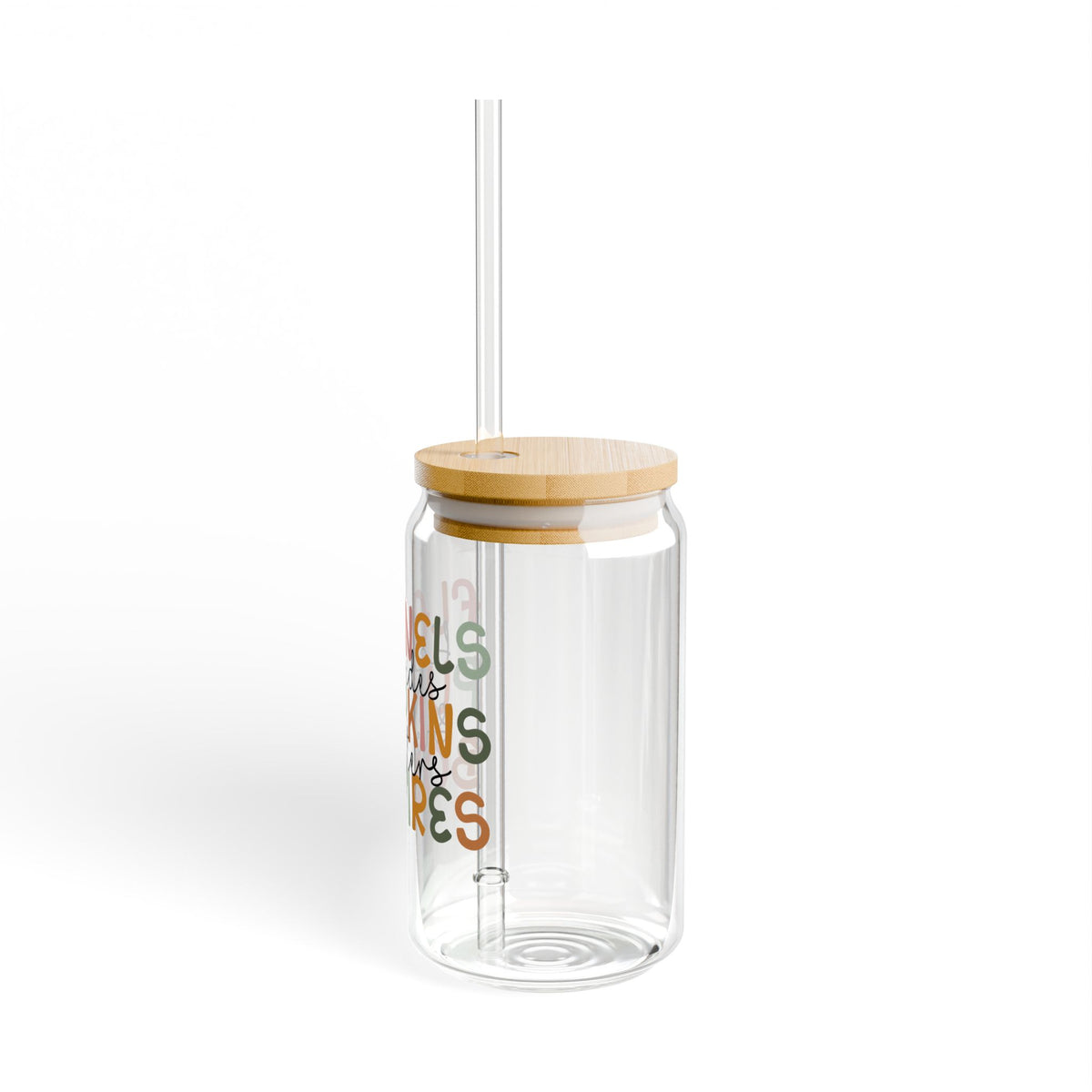 Fall Things Sipper Glass, 16oz