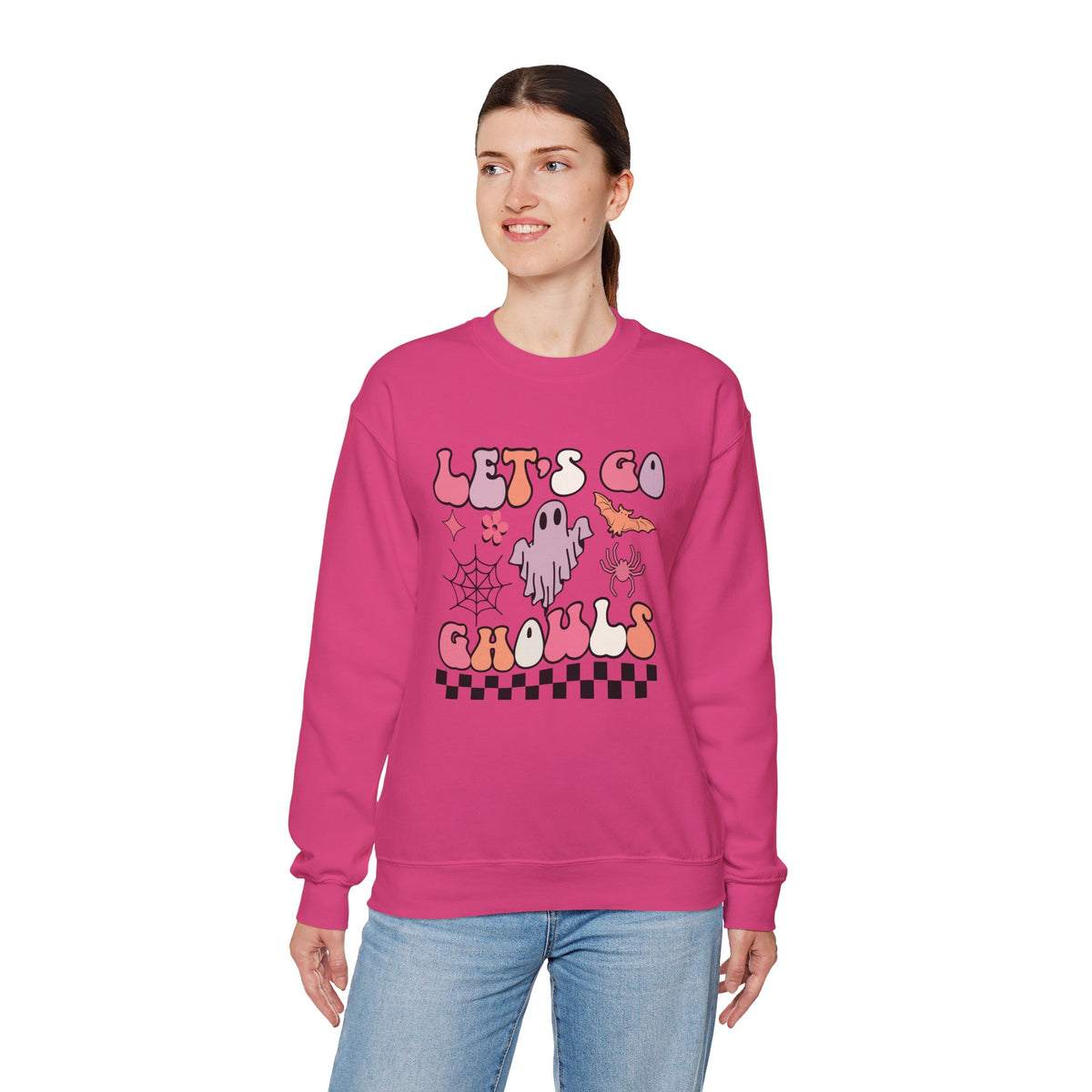 Let's Go Ghouls Unisex Heavy Blend™ Crewneck Sweatshirt