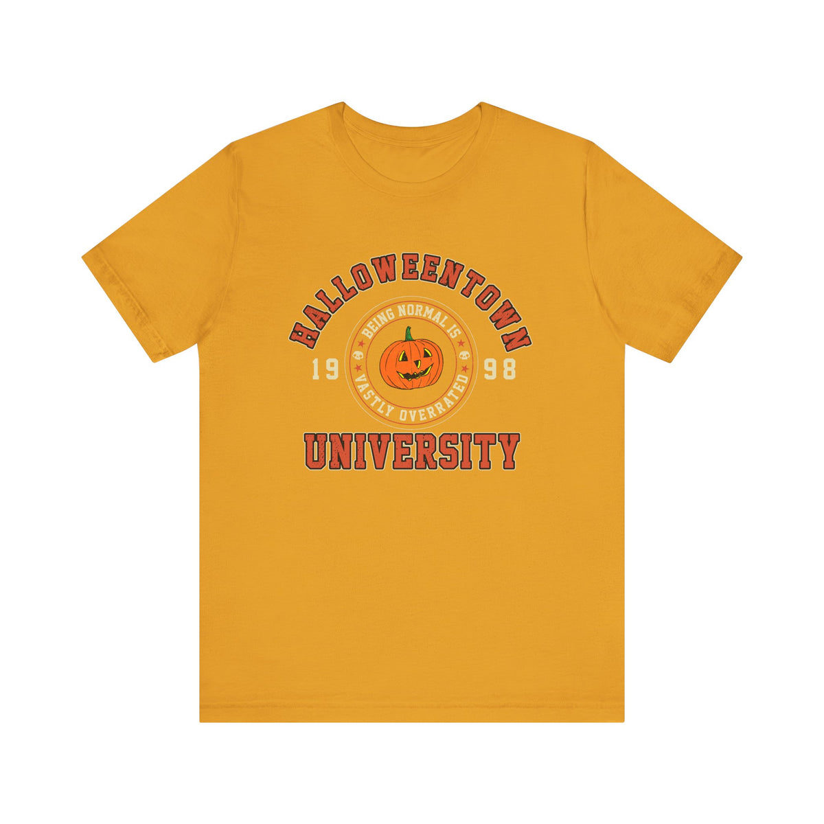 Halloween Town University Unisex Jersey Short Sleeve Tee
