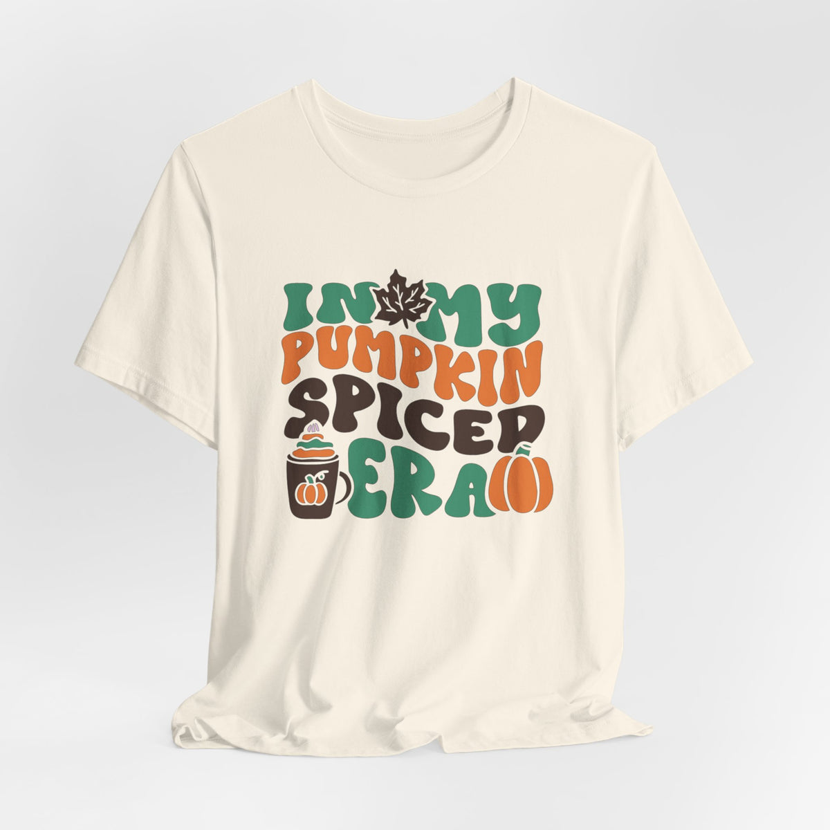 In My Pumpkin Spiced Era Unisex Jersey Short Sleeve Tee