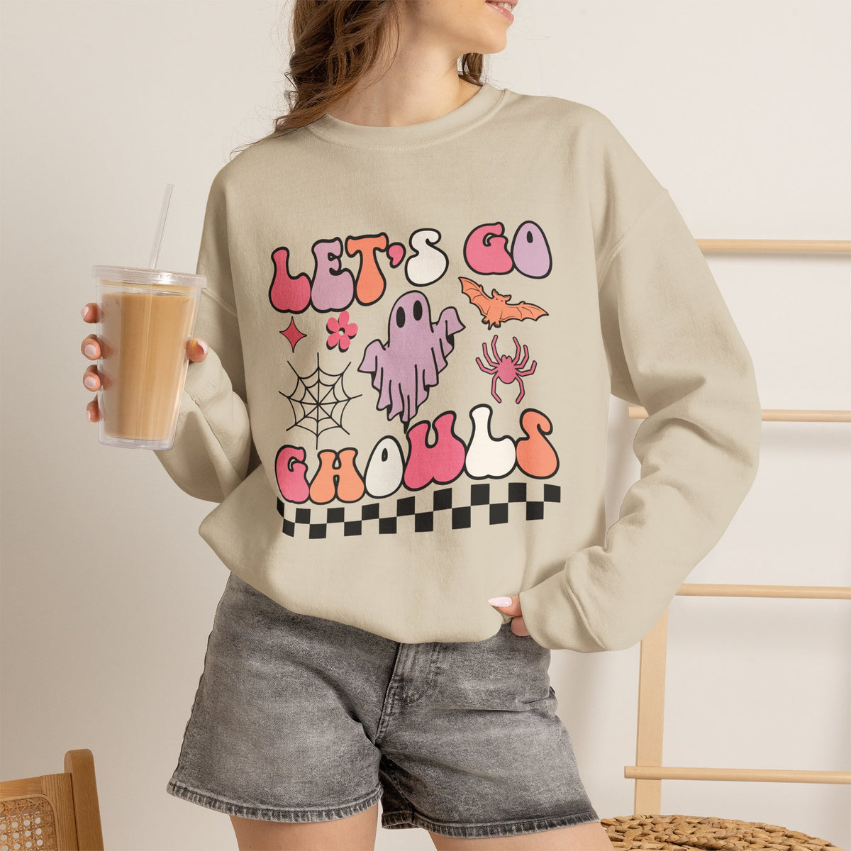 Let's Go Ghouls Unisex Heavy Blend™ Crewneck Sweatshirt