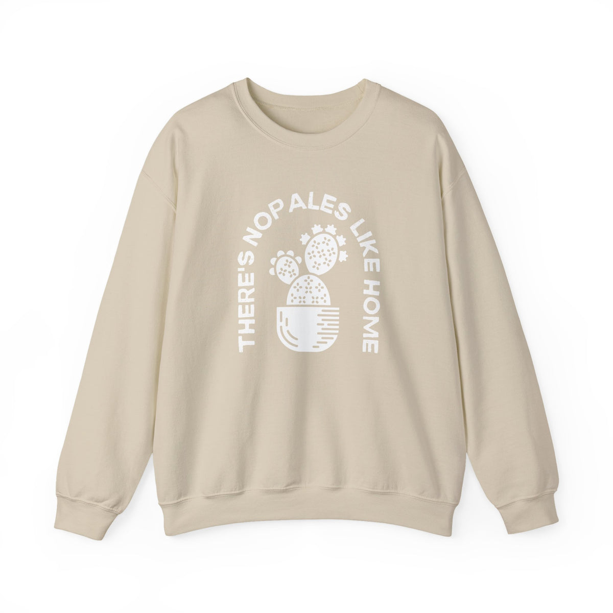 There's Nopales Like Home Unisex Heavy Blend™ Crewneck Sweatshirt