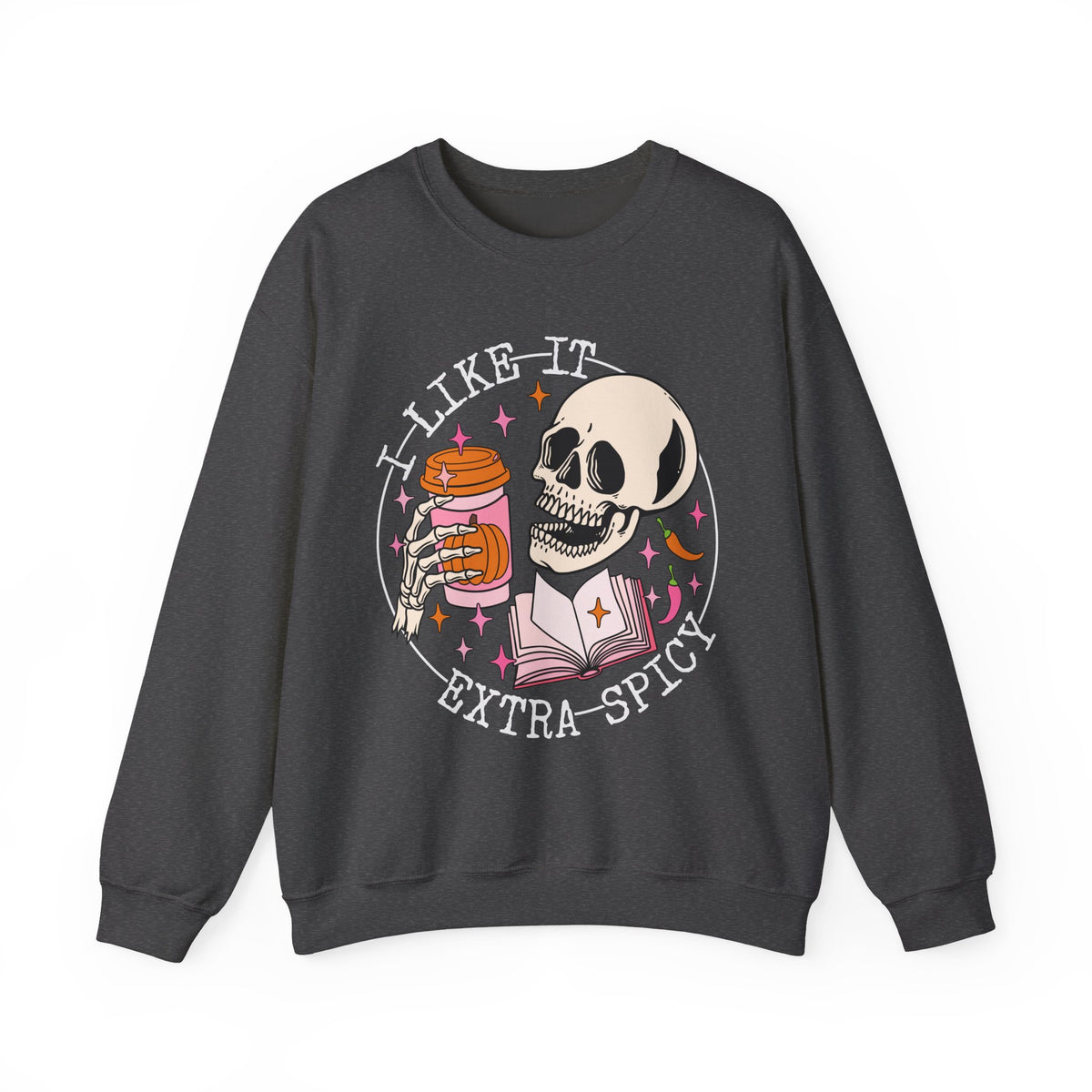 I Like It Extra Spicy Unisex Heavy Blend™ Crewneck Sweatshirt