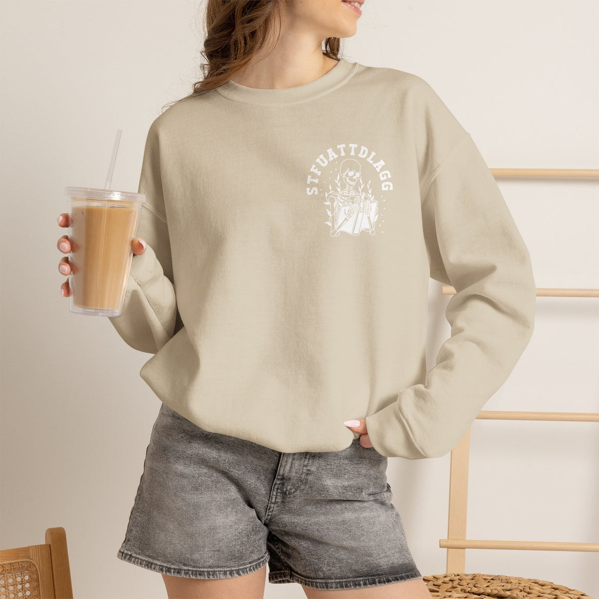 STFUAUATTDLAGG nisex Heavy Blend™ Crewneck Sweatshirt