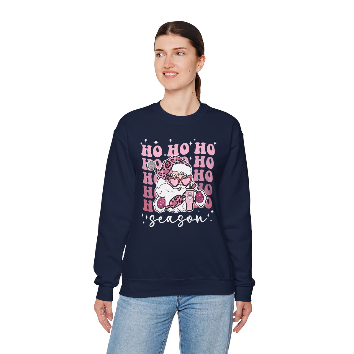 Ho Ho Ho Season Unisex Heavy Blend™ Crewneck Sweatshirt