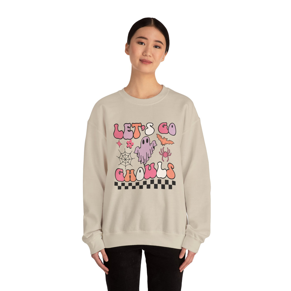 Let's Go Ghouls Unisex Heavy Blend™ Crewneck Sweatshirt