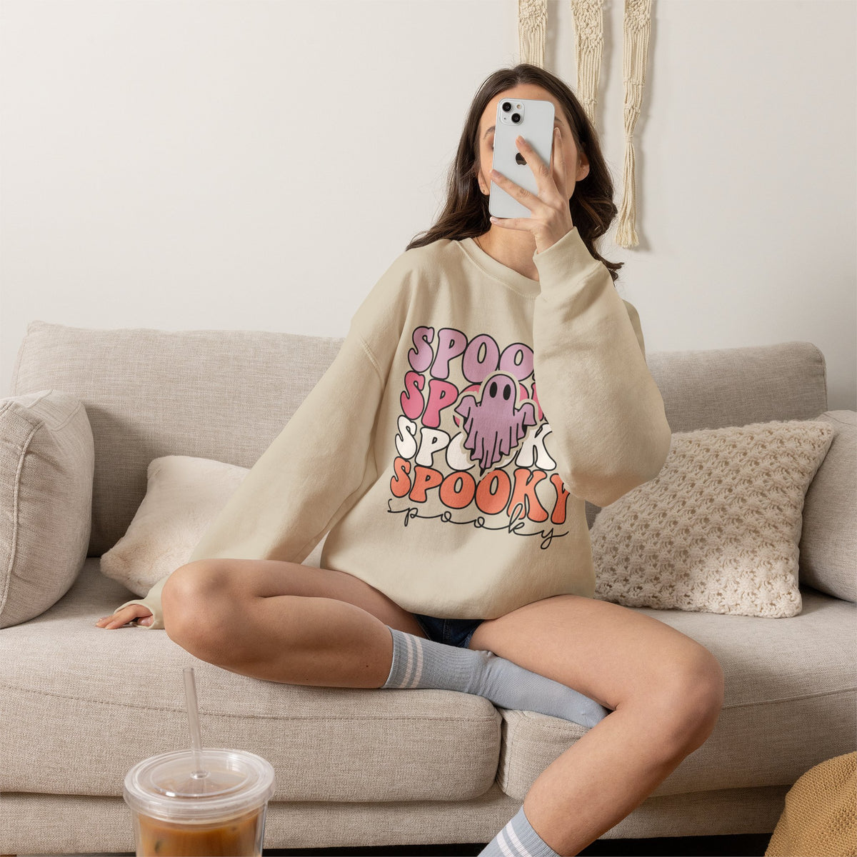 Spooky Spooky Unisex Heavy Blend™ Crewneck Sweatshirt
