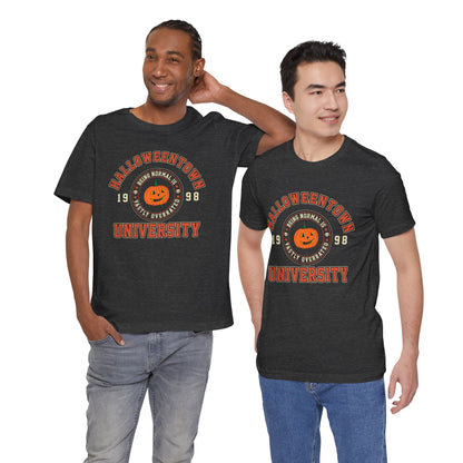 Halloween Town University Unisex Jersey Short Sleeve Tee