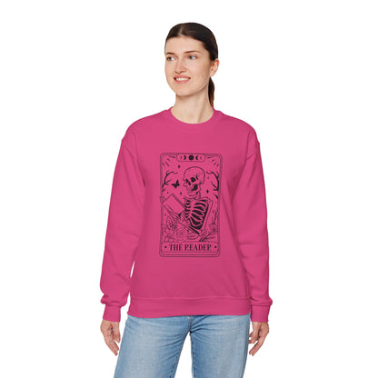 The Reader Tarot Unisex Heavy Blend™ Crewneck Sweatshirt