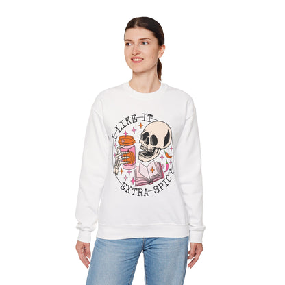 I Like It Extra Spicy Unisex Heavy Blend™ Crewneck Sweatshirt