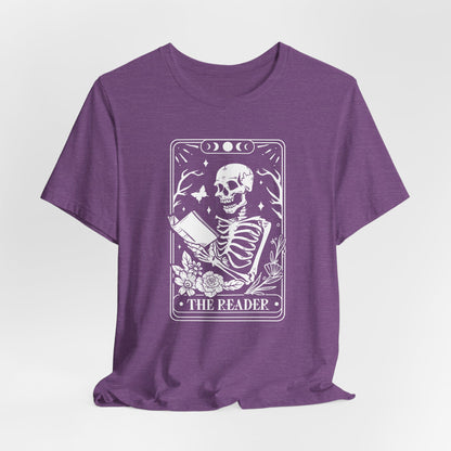 The Reader Tarot Unisex Jersey Short Sleeve Tee