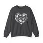 Fall Heart Unisex Heavy Blend™ Crewneck Sweatshirt