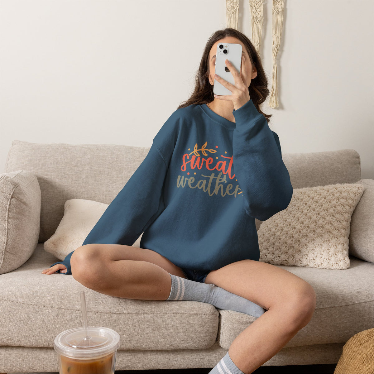Sweater Weather Unisex Heavy Blend™ Crewneck Sweatshirt