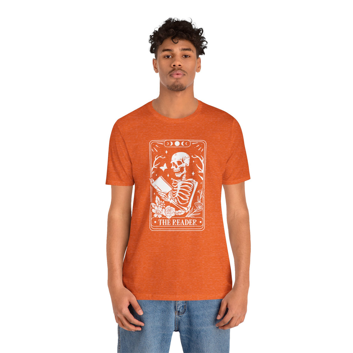 The Reader Tarot Unisex Jersey Short Sleeve Tee