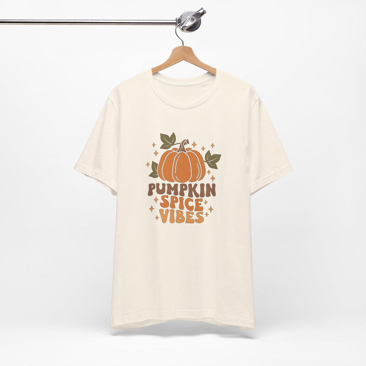 Pumpkin Spice Vibes Unisex Jersey Short Sleeve Tee