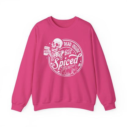 Dead Inside but Spiced Unisex Heavy Blend™ Crewneck Sweatshirt