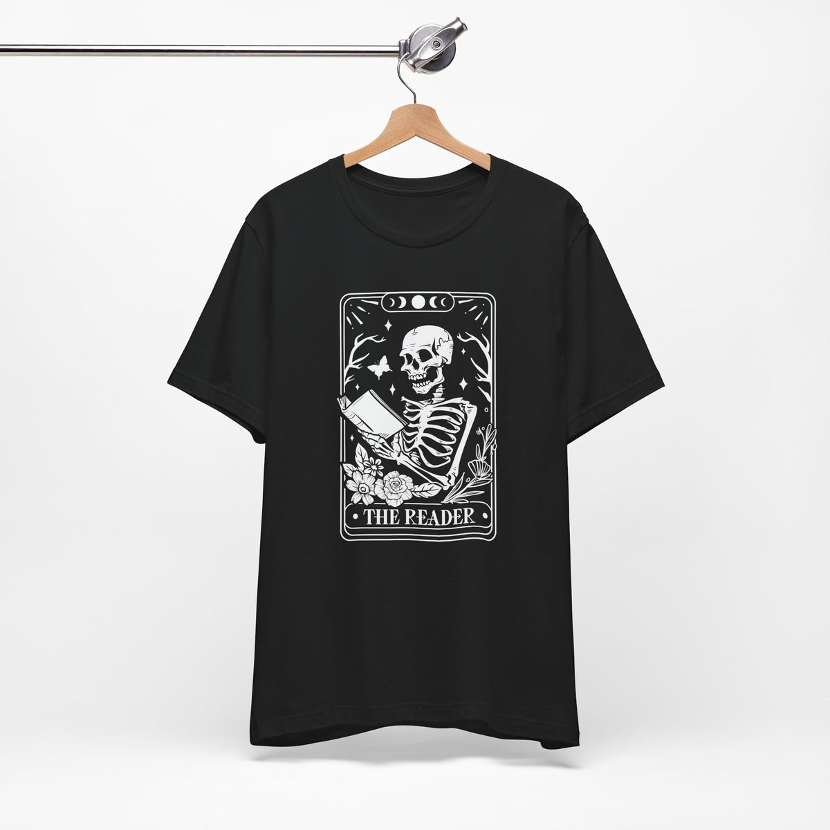 The Reader Tarot Unisex Jersey Short Sleeve Tee