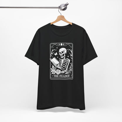 The Reader Tarot Unisex Jersey Short Sleeve Tee