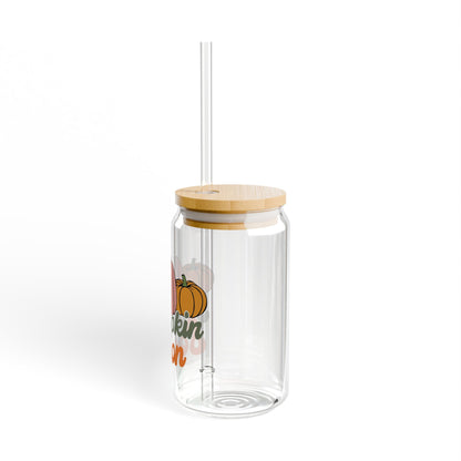 Pumpkin Season Sipper Glass, 16oz