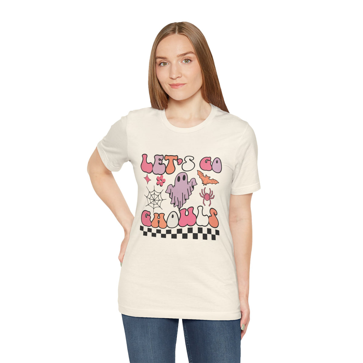 Let's Go Ghouls Unisex Jersey Short Sleeve Tee