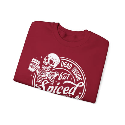 Dead Inside but Spiced Unisex Heavy Blend™ Crewneck Sweatshirt