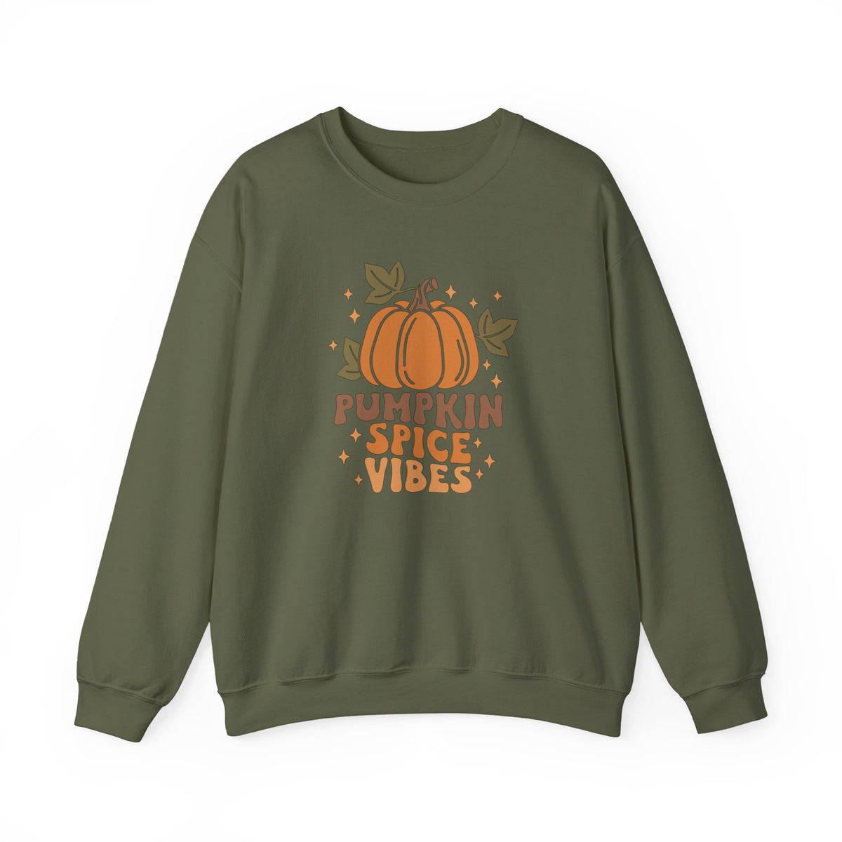 Pumpkin Spice Vibes Unisex Heavy Blend™ Crewneck Sweatshirt