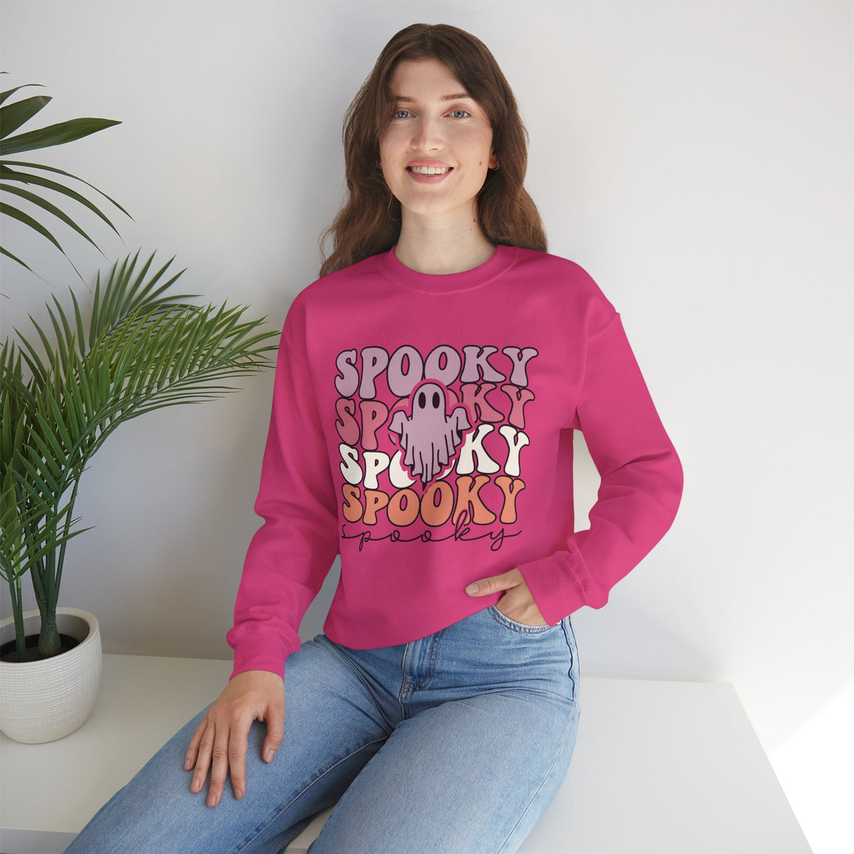 Spooky Spooky Unisex Heavy Blend™ Crewneck Sweatshirt