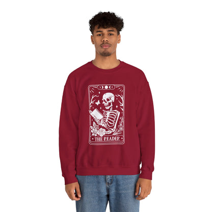 The Reader Tarot Unisex Heavy Blend™ Crewneck Sweatshirt