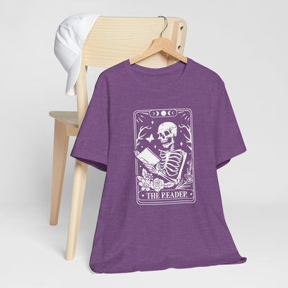 The Reader Tarot Unisex Jersey Short Sleeve Tee