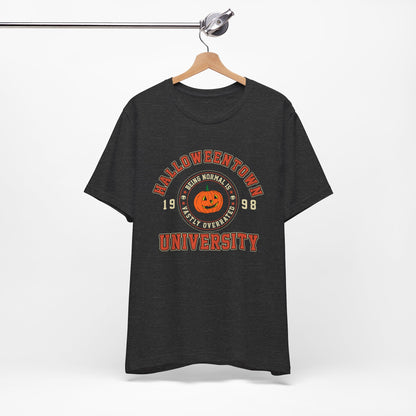 Halloween Town University Unisex Jersey Short Sleeve Tee