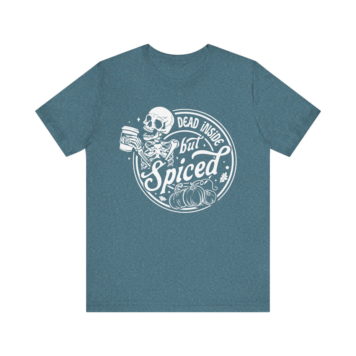 Dead Inside but Spiced Unisex Jersey Short Sleeve Tee