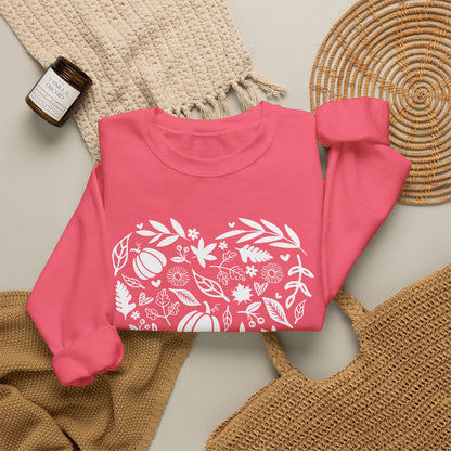 Fall Heart Unisex Heavy Blend™ Crewneck Sweatshirt
