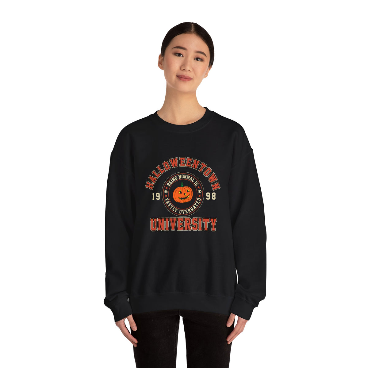 Halloween Town University Unisex Heavy Blend™ Crewneck Sweatshirt