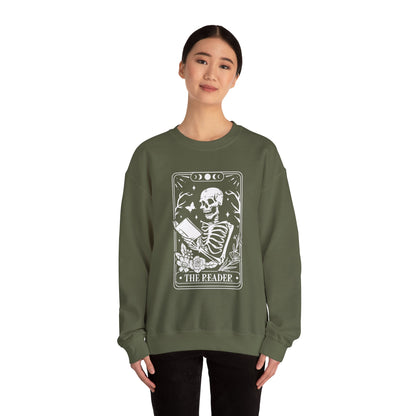 The Reader Tarot Unisex Heavy Blend™ Crewneck Sweatshirt