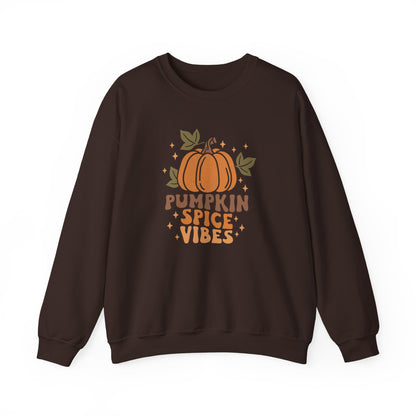 Pumpkin Spice Vibes Unisex Heavy Blend™ Crewneck Sweatshirt