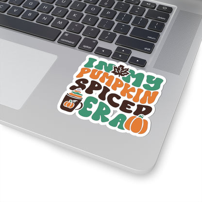 In My Pumpkin Spiced Era Kiss-Cut Stickers