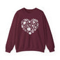 Fall Heart Unisex Heavy Blend™ Crewneck Sweatshirt
