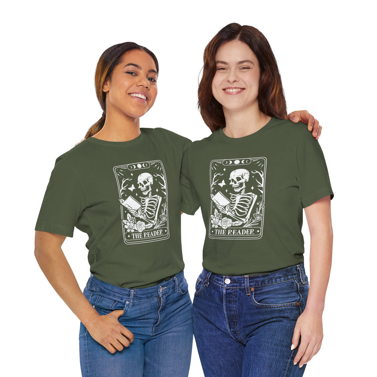 The Reader Tarot Unisex Jersey Short Sleeve Tee